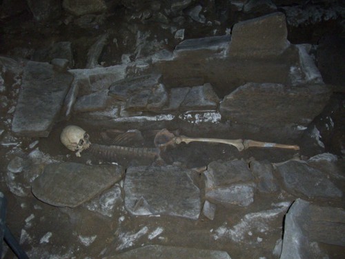 Visita ás escavacións da catedral de Santiago de Compostela. XIII